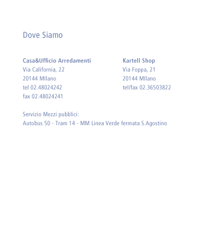 dove siamo